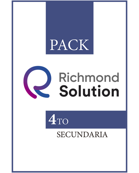 Imagen de PACK RICHMOND-SOLUTION 4 SECUNDARIA LEC01 (PBT+IR)