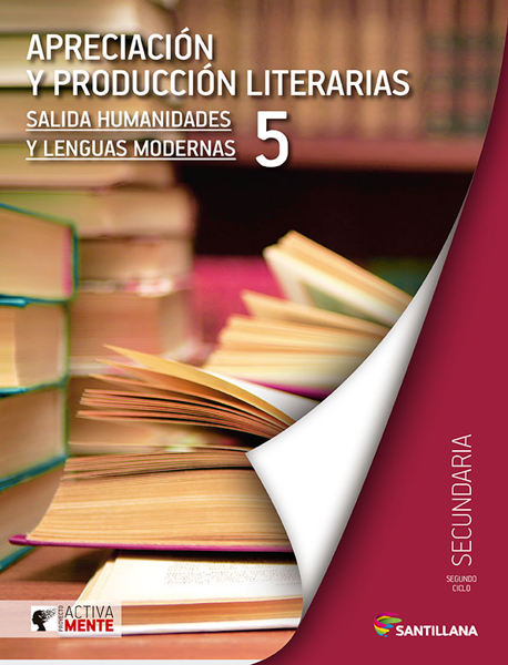 Imagen de APRECIACION Y PROD LIT L MODERNAS 5 SECUNDARIA ACTIVAMENTE