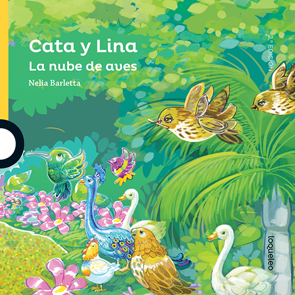 Imagen de CATA Y LINA LA NUBE DE AVES - LOQUELEO